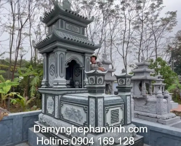 Mẫu Mộ Đá 2 Mái Đồng Nai