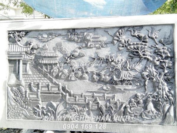 Phù điêu đá - Điêu khắc tranh đá