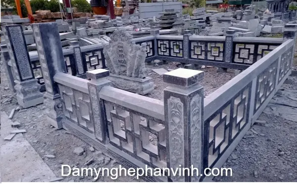 Quy trình vận chuyển và lắp đặt lan can đá an toàn