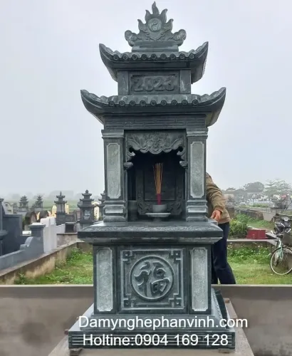 Mẫu Mộ Đá 2 Mái Hải Phòng