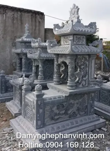 Mẫu Mộ Đá 2 Mái Hà Nội