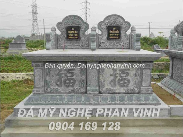 Mộ đá đôi tam sơn, Mộ hậu bành