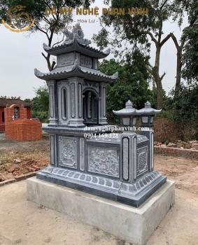 Kích thước mộ đá 2 mái chuẩn thước Lỗ Ban