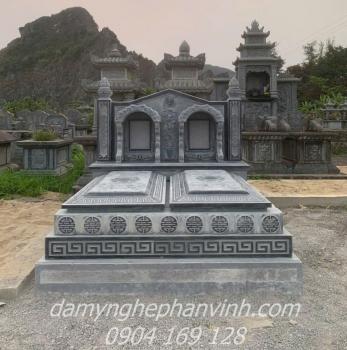 Cập nhật các mẫu mộ đá đôi đẹp do Đá Mỹ Nghệ Phan Vinh thi công