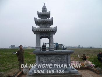 Kích thước mộ đá 3 mái chuẩn thước Lỗ Ban