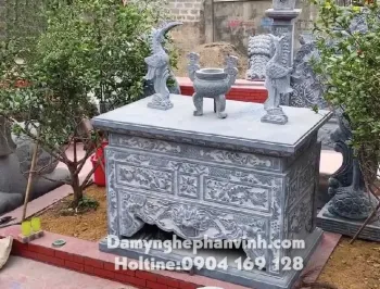 Mẫu Bàn Lễ Đá 05