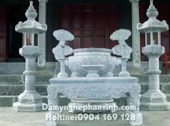 Mẫu Lư Hương Đá 08