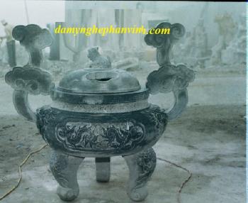 Đỉnh hương đá tròn