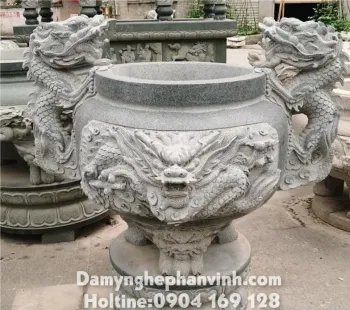 Mẫu Lư Hương Đá 02