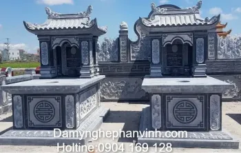 Mẫu Mộ Đá 1 Mái Cần Thơ
