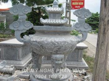 Lư Hương đá tròn