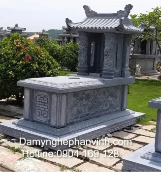 Mẫu Mộ Đá 1 Mái Kiên Giang