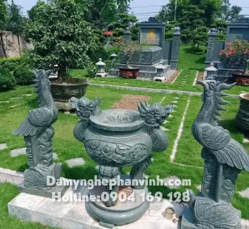 Mẫu Lư Hương Đá 05