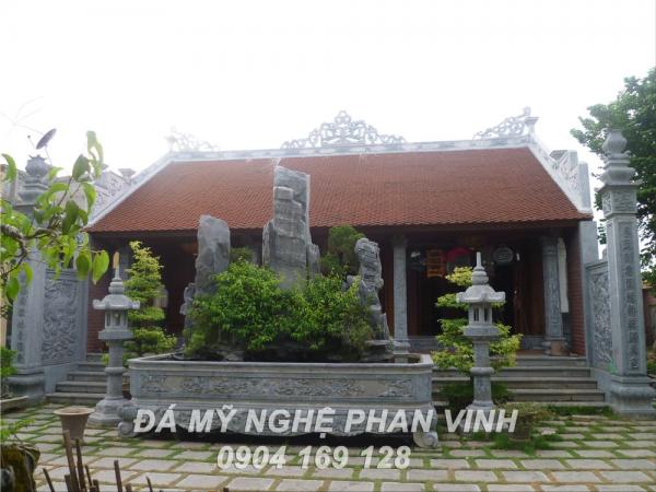 Công trình Nhà thờ họ do Đá Mỹ Nghệ Phan Vinh thi công - NTH02